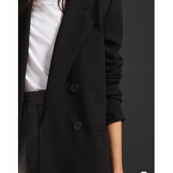Anthropologie Maeve Double-Breasted Blazer - Picture 4 of 11